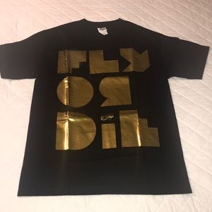 Live Obligated “Fly Or Die” Mens T Shirt Black M